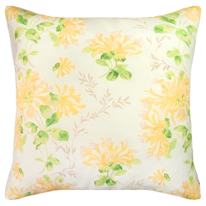 Чехол для подушки Yellow flowers, размер 45х45 см