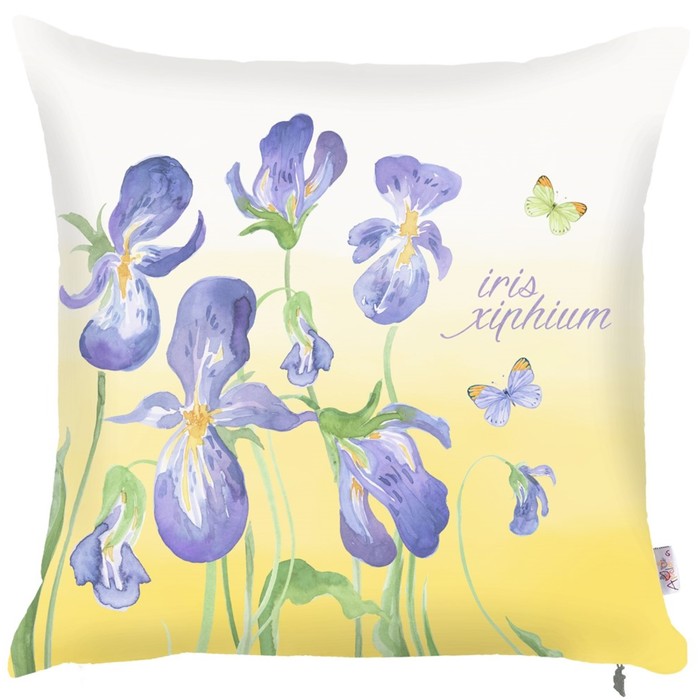 Чехол для подушки Iris, размер 43х43 см