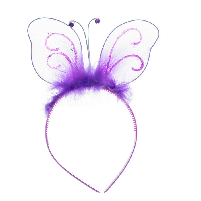 Карнавальный ободок "Крылышки", цвета МИКС