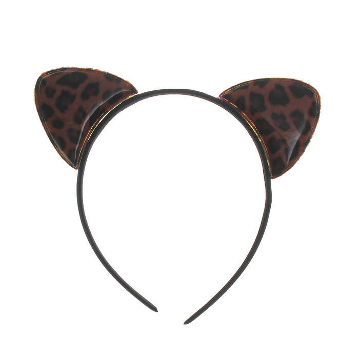 Карнавальный ободок "Леопард"