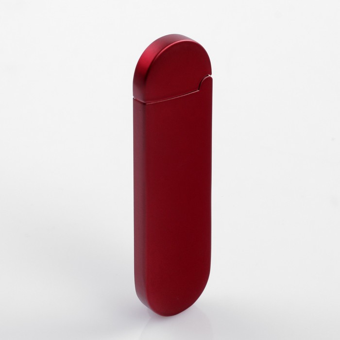 Зажигалка в коробке, электронная, овальная, 6х3х13 см, МИКС