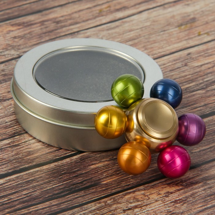 Спиннер "Ромашка" многоцветный 7*7*1,5