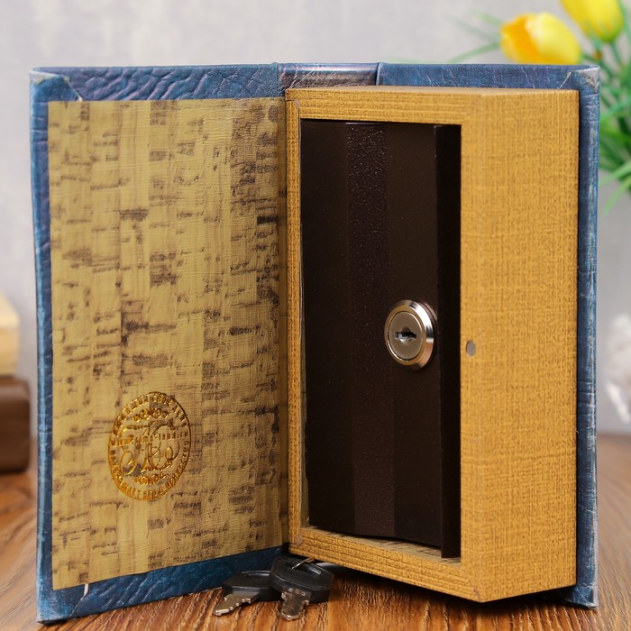 Сейф-книга "Мои наполеоновские планы", обтянута искусственной кожей