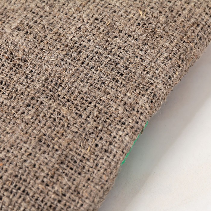 Мочалка льняная с органическим мылом "Шоколадная"