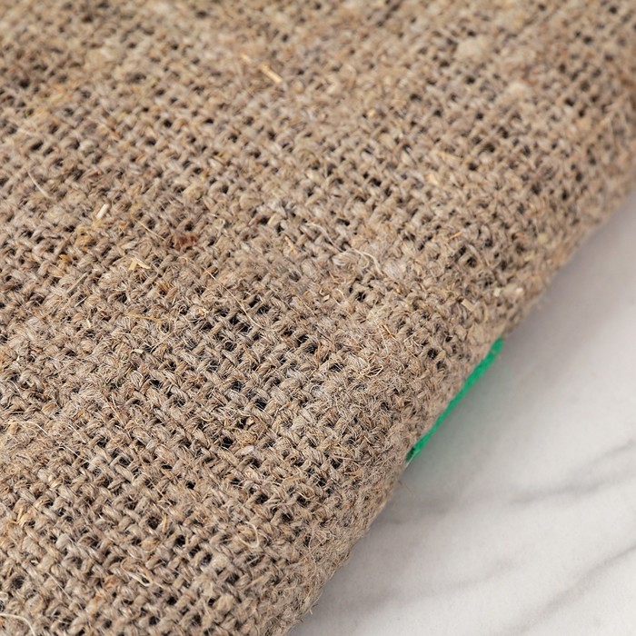 Мочалка льняная с органическим мылом "Лавандовая"