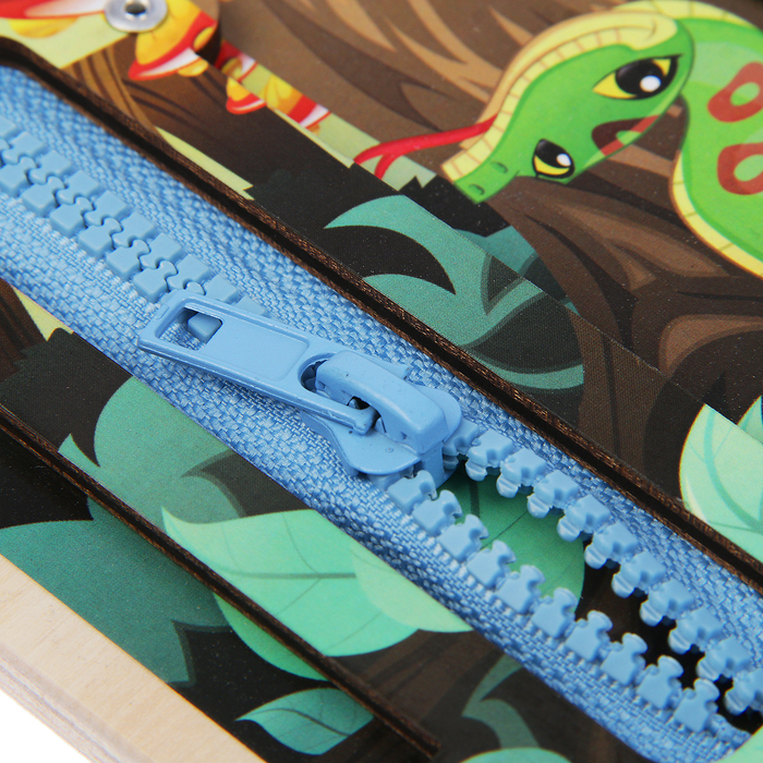 Бизиборд "Лесные жители" 25 х 25 см