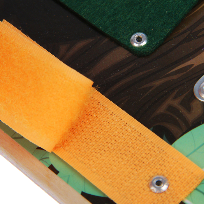 Бизиборд "Лесные жители" 25 х 25 см