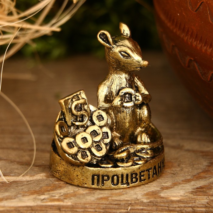 Фигурка мышки «Процветания»