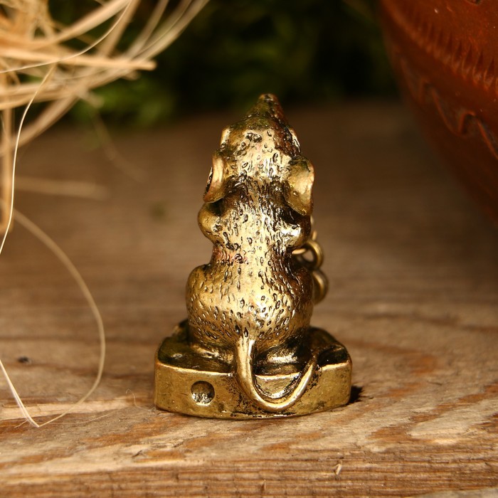 Фигурка мышка "От сглаза", 3,5 х 2,2 см