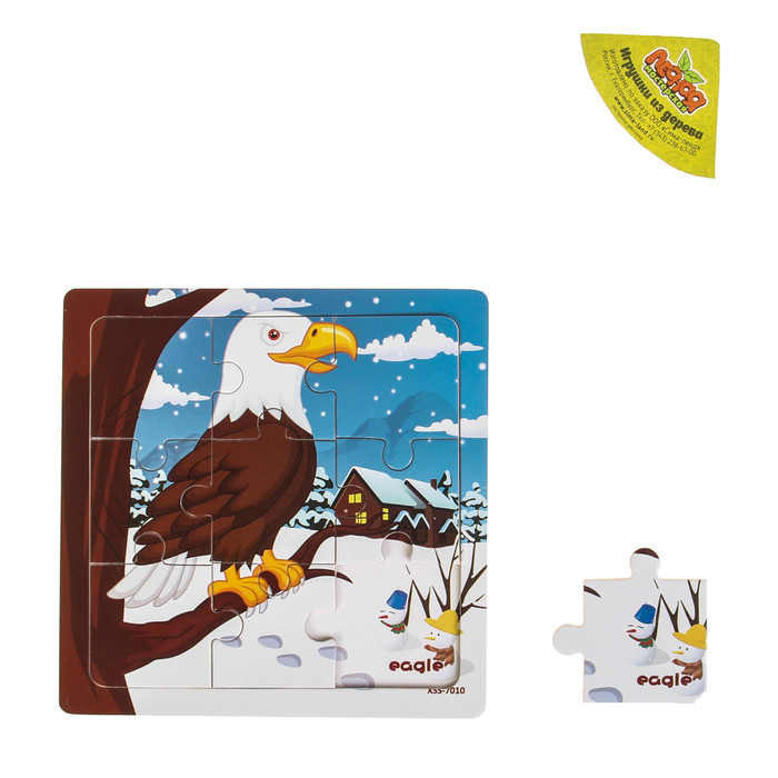 Пазл "Учим птиц. Орел"