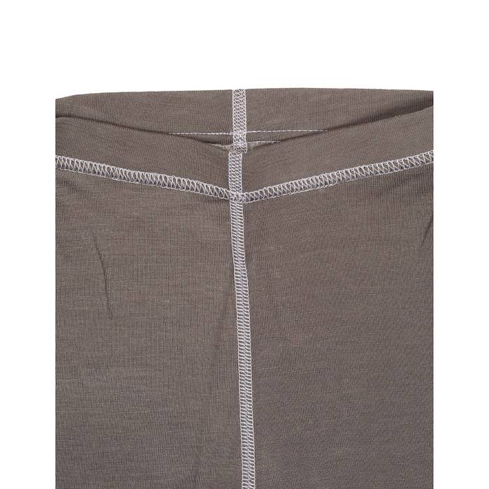 Кальсоны детские, рост 128 см, цвет серый/белый