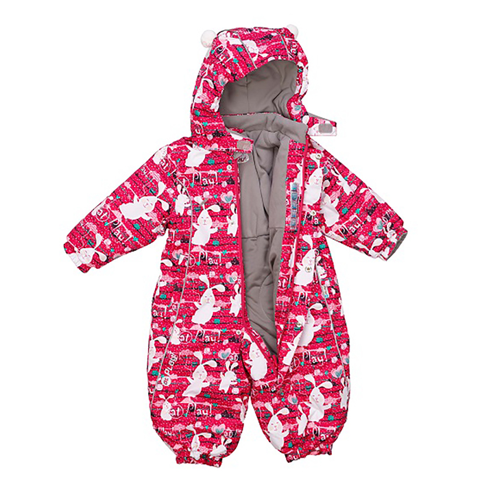 Комбинезон для девочки, рост 92 см, цвет розовый