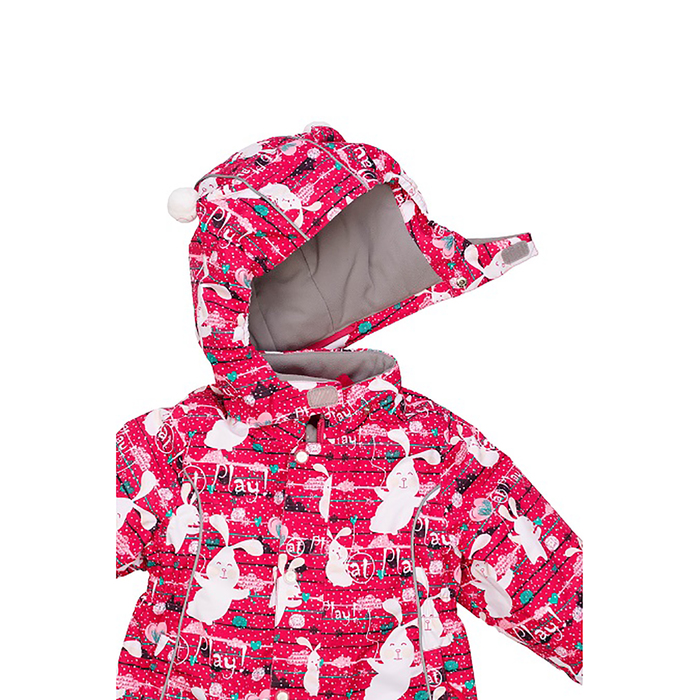 Комбинезон для девочки, рост 92 см, цвет розовый