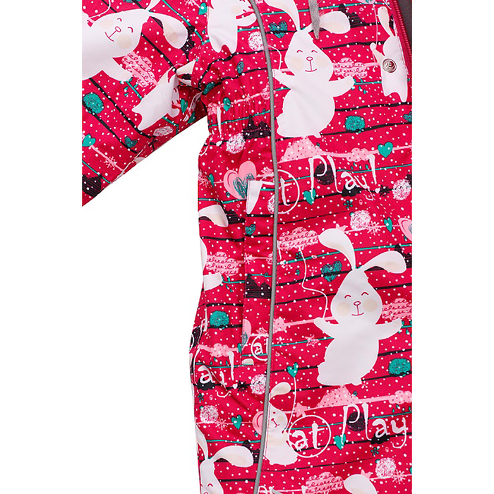 Комбинезон для девочки, рост 92 см, цвет розовый