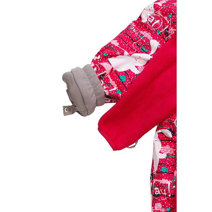 Комбинезон для девочки, рост 92 см, цвет розовый