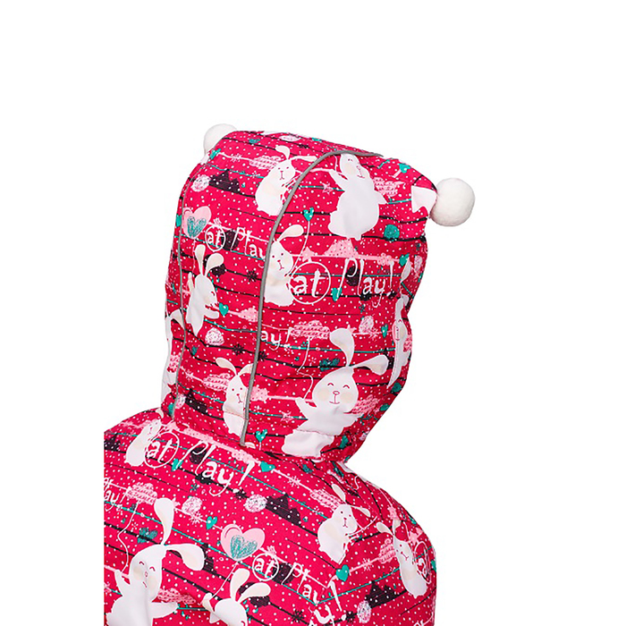 Комбинезон для девочки, рост 92 см, цвет розовый