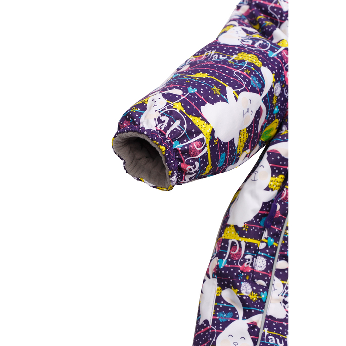 Комбинезон для девочки, рост 98 см, цвет фиолетовый