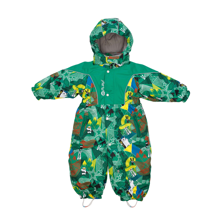 Комбинезон для мальчика, рост 86 см, цвет зелёный