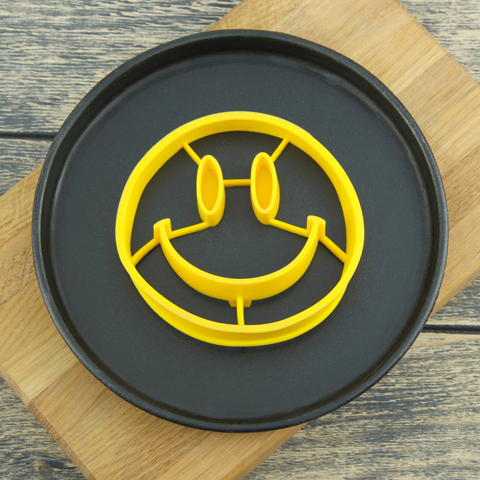 Форма для яичницы и блинов 12,5 см "Смайл"