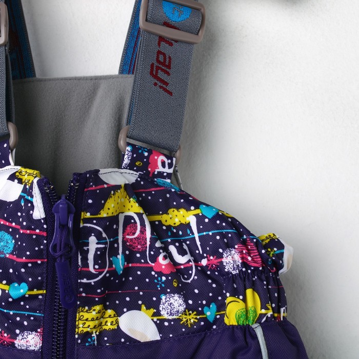 Костюм для девочки, рост 92 см, цвет фиолетовый