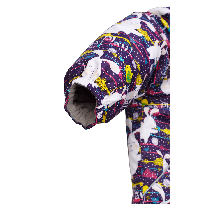 Костюм для девочки, рост 92 см, цвет фиолетовый