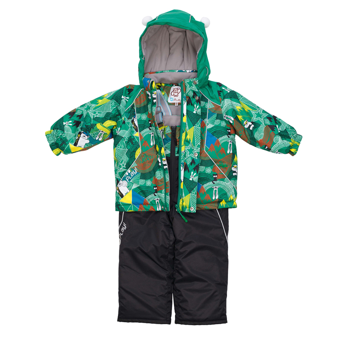 Костюм для мальчика, рост 86 см, цвет зелёный