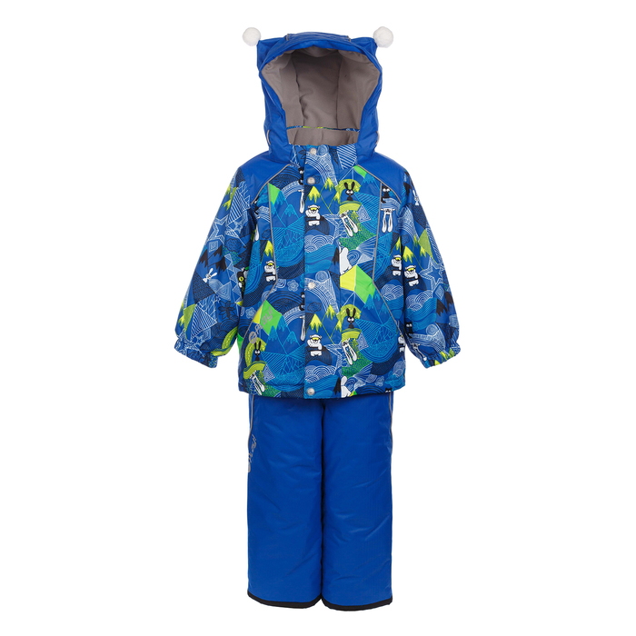 Костюм для мальчика, рост 98 см, цвет голубой