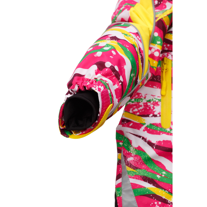 Комбинезон для девочки, рост 122 см, цвет розовый