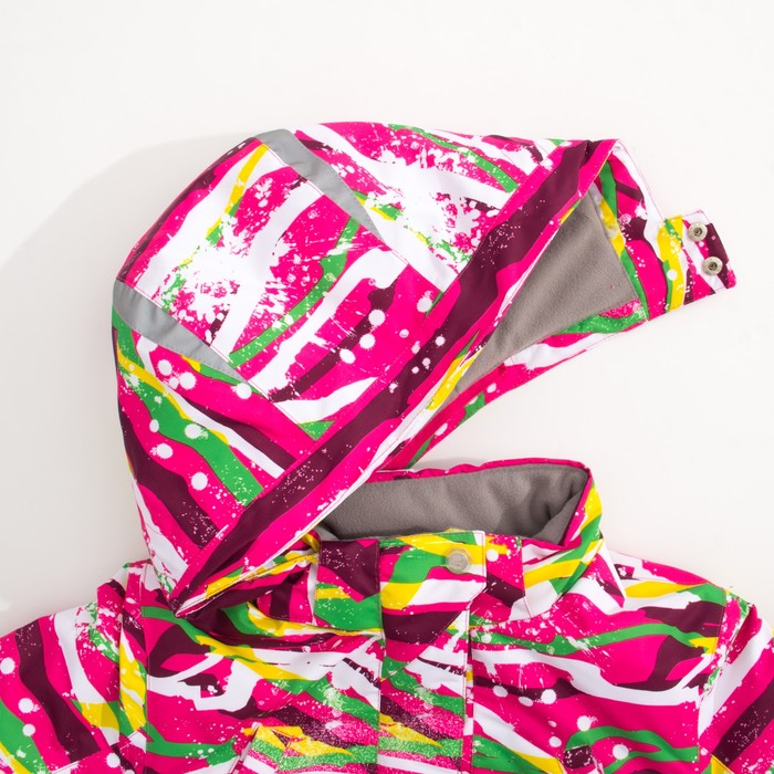 Куртка для девочки, рост 116 см, цвет розовый