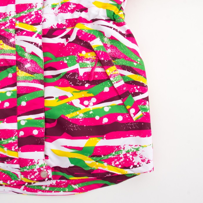 Куртка для девочки, рост 116 см, цвет розовый