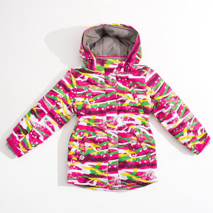 Куртка для девочки, рост 116 см, цвет розовый
