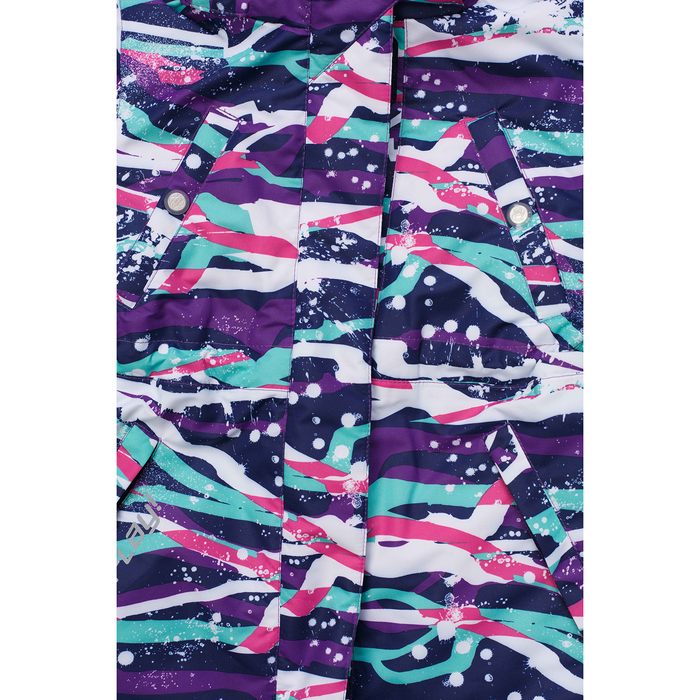 Куртка для девочки, рост 122 см, цвет фиолетовый