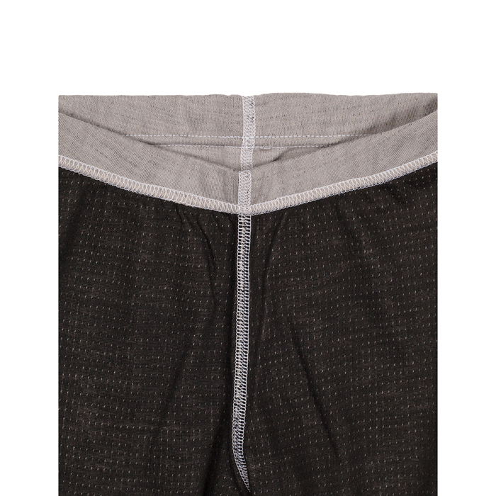 Кальсоны детские, рост 146 см, цвет серый/белый