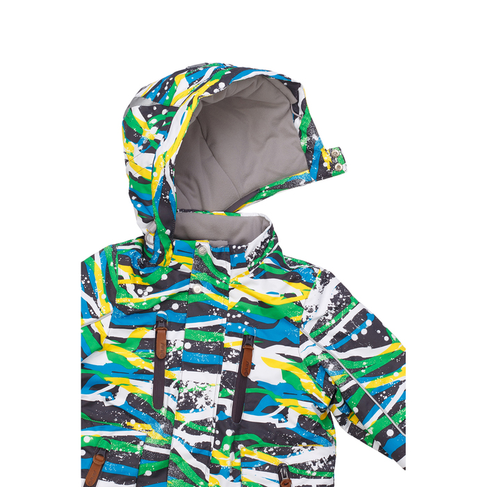 Куртка для мальчика, рост 116 см, цвет серый