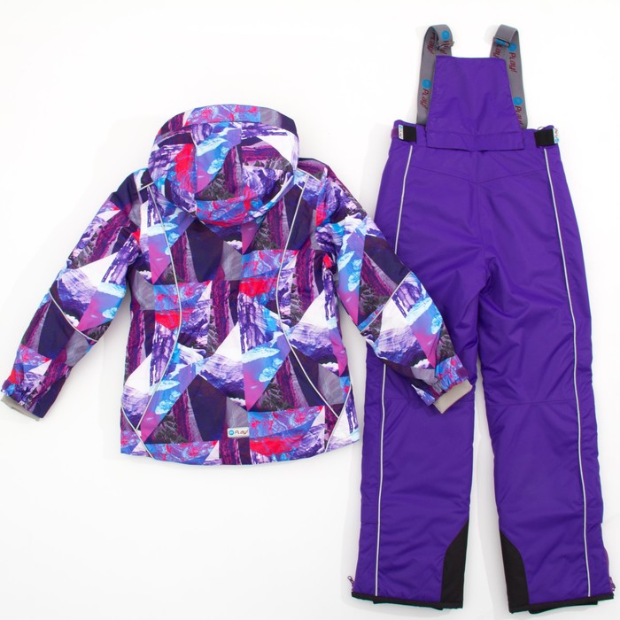 Костюм для девочки, рост 146 см, цвет фиолетовый