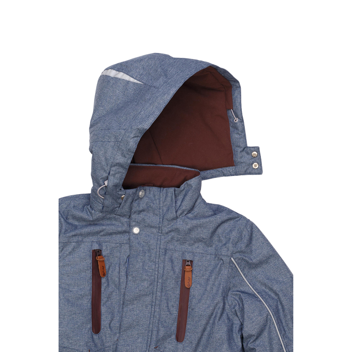 Куртка для мальчика, рост 134 см, цвет синий