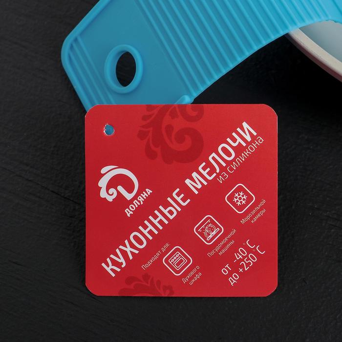 Форма для яичницы и блинов 4 ячейки "Цветы" 35х16,5х1,5 см, цвета МИКС