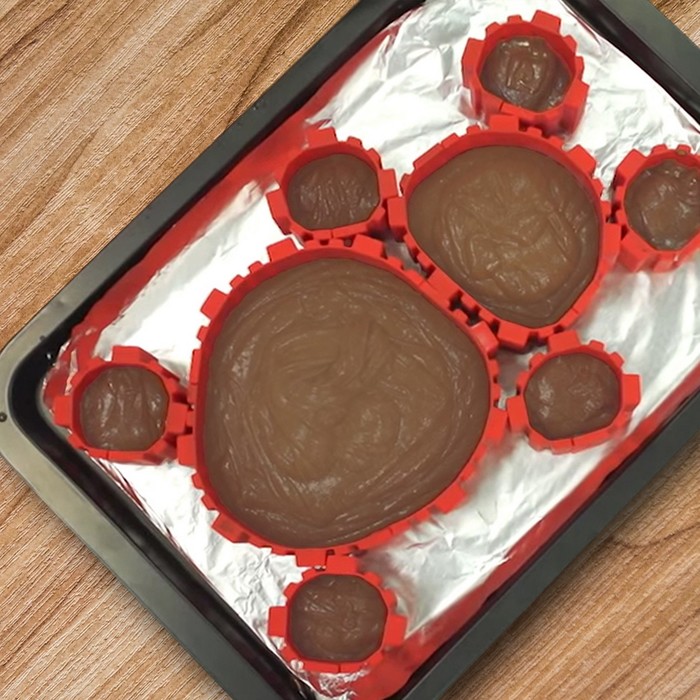 Набор форм для моделирования 4 шт "Пазл" 19х5,5х0,7 см