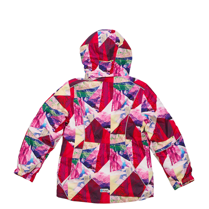 Костюм для девочки, рост 134 см, цвет розовый/бордовый