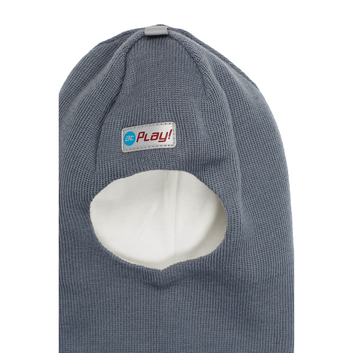 Шлем детский, возраст 3 года, цвет серый