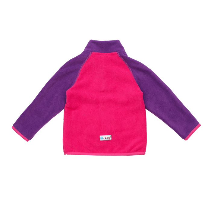 Джемпер флисовый для девочки, рост 122 см, цвет розовый