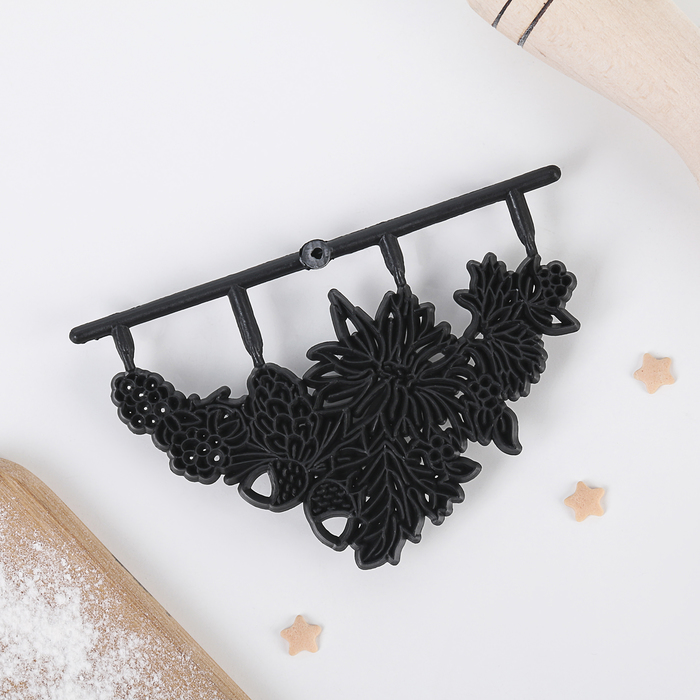 Печать для марципана и теста "Бутон",