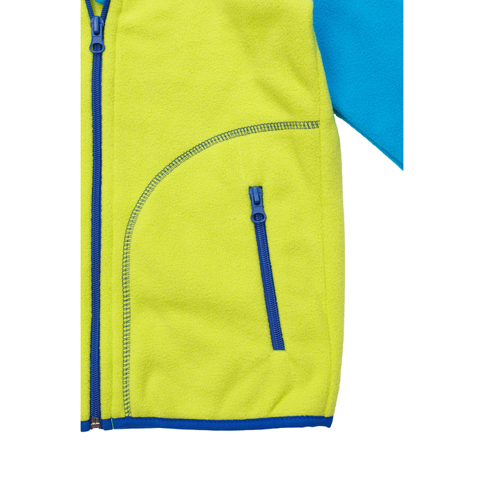 Джемпер флисовый для мальчика, рост 86 см, цвет салатовый