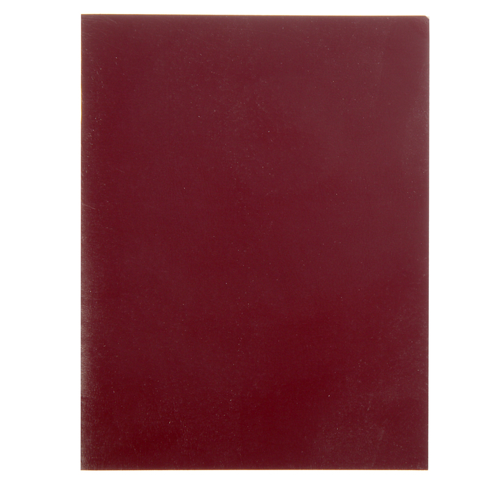 Тетрадь 96 листов клетка "Бордо", обложка бумвинил