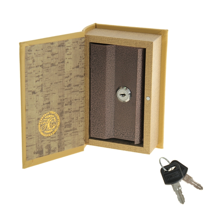 Сейф-книга "Секреты русской охоты", обтянута искусственной кожей