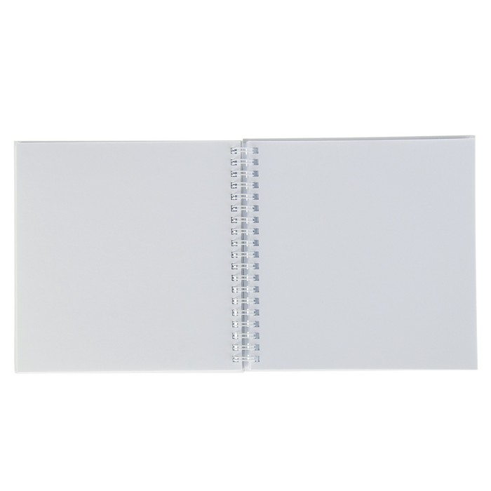 Тетрадь-скетчбук А5, 80 листов на гребне "Флер", твёрдая обложка, блок 120г/м2