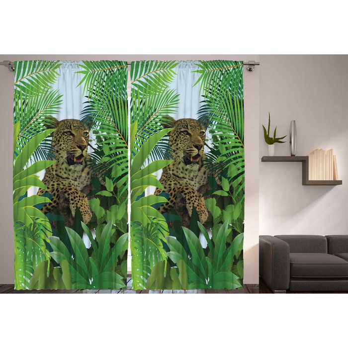 Комплект фотоштор Magic Lady, 145 х 265 см - 2 шт, 100% полиэстер