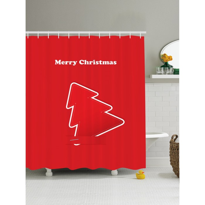 Фотоштора для ванной Magic Lady, 180 х 200 см, 100% полиэстер