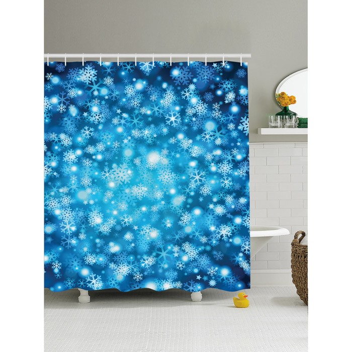 Фотоштора для ванной Magic Lady, 180 х 200 см, 100% полиэстер