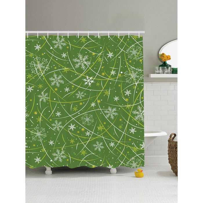 Фотоштора для ванной Magic Lady, 180 х 200 см, 100% полиэстер